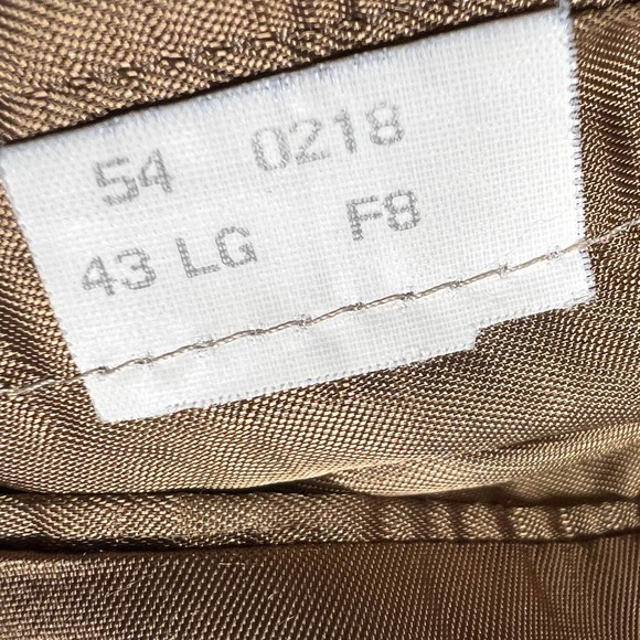 Brooks Brothers 100% Camel Hair Sport Coat Blazer 43L Tan Timeless Old Money Vtg - Picture 8 of 10